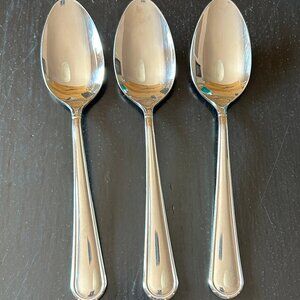 Mikasa VIRTUOSO Stainless 18/10 Glossy CHOICE Dinner Spoons Set of 3